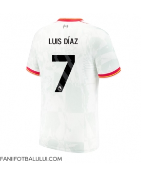 Liverpool Luis Diaz #7 Tricou Fotbal Replică 2024-25 Barbati Treilea
